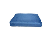 PREMIUM QUILTED BLANKET 72"X80" BLUE